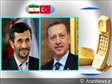 Erdoğan ve Ahmedinejad telefonla uranyum takasını konuştu