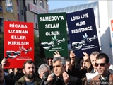 Kocaeli'de Samedov'a Özgürlük Çağrısı