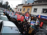 İstanbul'da Samedov'a Özgürlük Yürüyüşü