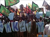 Nijerya İslami Hareketi'nden 'Şeyh Zakzaki'ye Özgürlük' Yürüyüşü