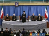Ayetullah Hamenei, İslami vahdet konferansına katılanlar ve nizam yetkililerini kabul etti