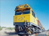 Astara-Astara demiryolu hattında deneme sürüşü yapıldı