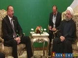 Ruhani ve Aliyev’den ilişkilerin geliştirilmesine vurgu