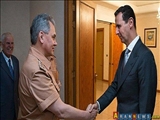 Beşar Esad Rusya Savunma Bakanı'yla görüştü