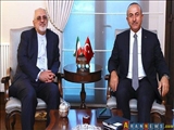 Zarif ile Çavuşoğlu bölgeyi görüştü