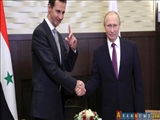 Esad Rusya'da Putin ile Görüştü