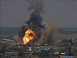 Siyonist Rejim Gazze'ye Havan Topu İle Saldırdı