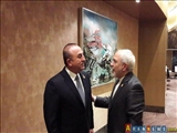 Zarif'ten Türkiye Dışişleri Bakanı ile samimi görüşme