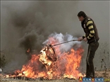 Gazze'deki şiddetli protestolardan kareler