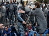 Ermenistan’da Sarkisyan karşıtı protestolar devam ediyor