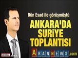 Ankara'da Suriye toplantısı