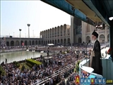 Ayetullah Hamanei Tahran’da bayram namazını kıldırdı