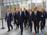 Cumhurbaşkanı Erdoğan NATO Zirvesi'nde oturuma katıldı