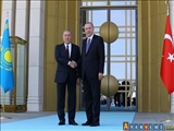 Kazakistan Cumhurbaşkanı Nazarbayev Türkiye'de