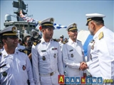 Donanma komutanı İranlı denizcileri karşıladı