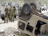 İşgal Altındaki Golan Topraklarında Siyonist Rejime Ait bir Askeri Araç İmha Edildi