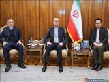 İran'ın Ermenistan ve Azerbaycan Cumhuriyeti Büyükelçileri Emir Abdullahiyan İle Görüştü