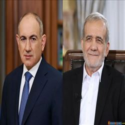 Pezeşkiyan ve Paşinyan, Washington’daki Erivan-Bakü müzakerelerinin sonuçlarını görüştü